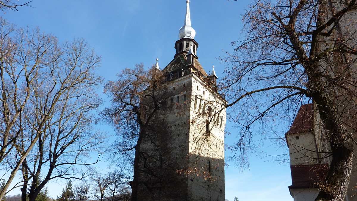 Biserica fortificată din Saschiz, jud. Mureș. FOTO: Grig Bute, Ora de Turism