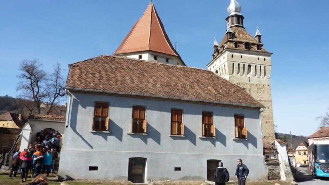 Biserica fortificată din Saschiz, jud. Mureș. FOTO: Grig Bute, Ora de Turism