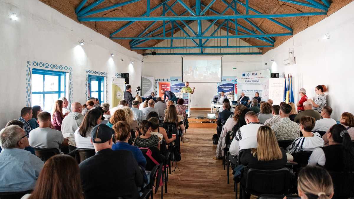 Conferința Națională PGL, septembrie 2024, Tulcea. FOTO: rowmania.ro