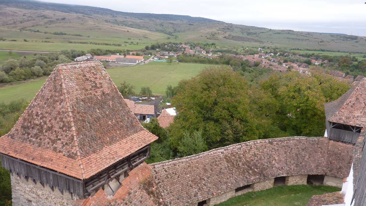 Biserica fortificată din Viscri, jud. Brașov. FOTO: Grig Bute, Ora de Turism