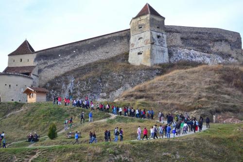 Cetatea Râșnov. FOTO: ATGR