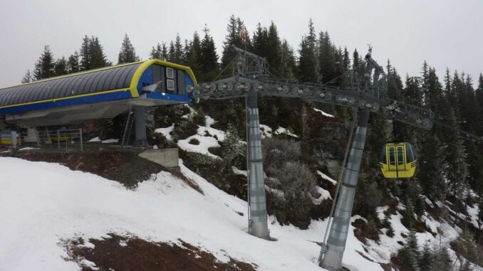 Pârtia olimpică și telegondola, Borșa, Maramureș. FOTO: Grig Bute, Ora de Turism