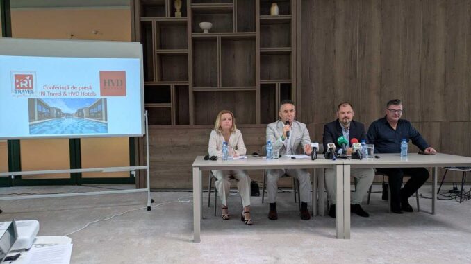 Conferința de presă IRI Travel & HVD, Hotel Reina del Mar, Obzor, Bulgaria. FOTO: Grig Bute, Ora de Turism Conferința de presă IRI Travel & HVD, Hotel Reina del Mar, Obzor, Bulgaria. FOTO: Grig Bute, Ora de Turism