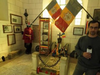 Alin Radu, Mausoleul Eroilor din Primul Război Mondial, Târgu Ocna. FOTO: Grig Bute, Ora de Turism