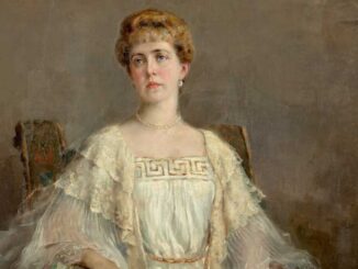Maria a României, pictor Costin Petrescu. FOTO: Artmark