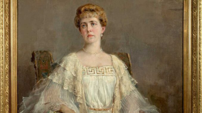 Maria a României, pictor Costin Petrescu. FOTO: Artmark