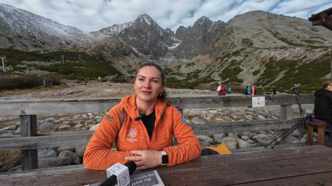 Lucia Blašková, manager turism Tatra Mare, Slovacia. FOTO: Grig Bute, Ora de Turism