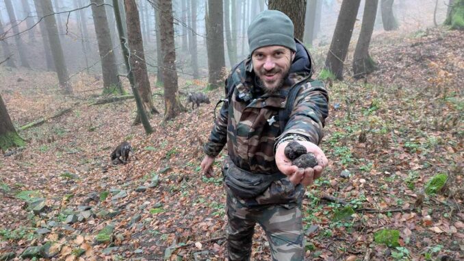 Mihai Robu, organizator, Festivalul Trufelor, Cacica, Bucovina. FOTO: Grig Bute, Ora de Turism