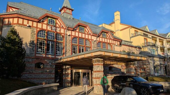 Hotel Kempinski, Štrbské Pleso, Tatra Mare, Slovacia. FOTO: Grig Bute, Ora de Turism