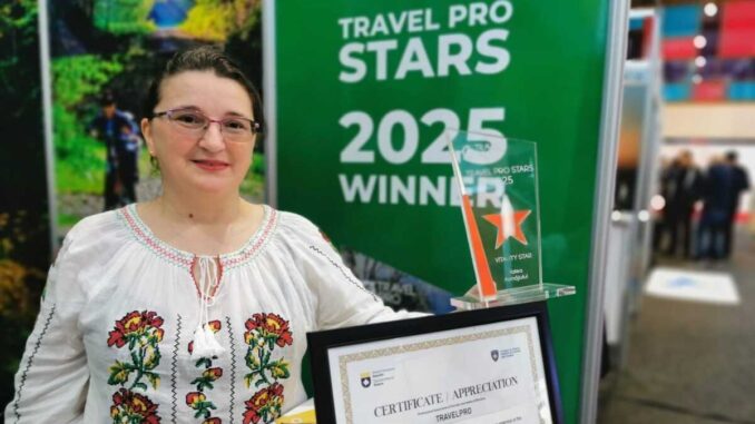 Nicoleta Busa, membru TRAVEL PRO. FOTO: Asociația TRAVEL PRO