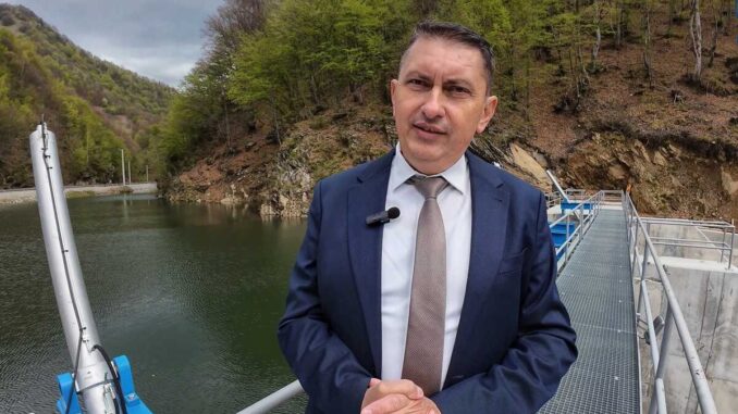 Călin Bohuș, proiectantul barajului de la Parva, județul Bistrița-Năsăud. FOTO: Grig Bute, Ora de Turism