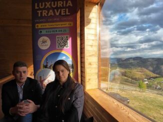 Diana și Darius Strugari, investitori în turism din județul Bistrița-Năsăud. FOTO: Grig Bute, Ora de Turism