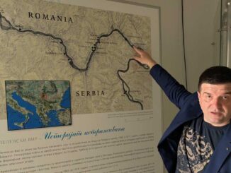 Vladimir Nojkovic, directorul muzeului Lepenski Vir. FOTO: Grig Bute, Ora de Turism
