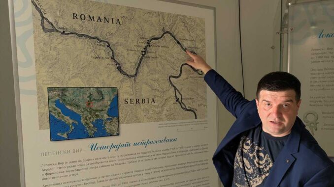 Vladimir Nojkovic, directorul muzeului Lepenski Vir. FOTO: Grig Bute, Ora de Turism