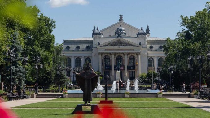 Teatrul Național, Iași. FOTO: Primăria Iași