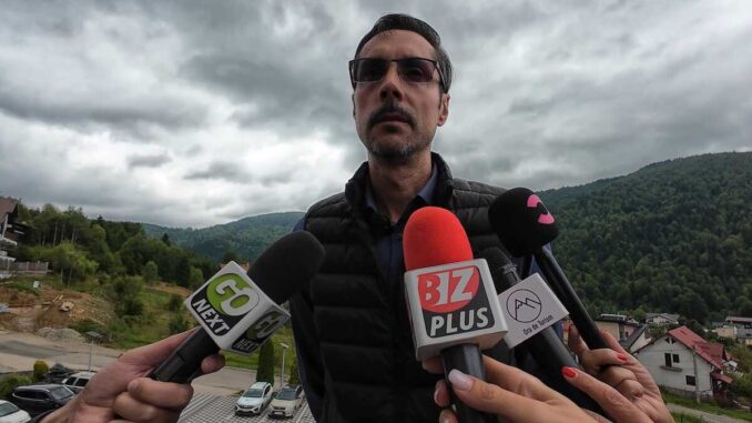 Adrian Purcaru, primar Azuga. FOTO: Grig Bute, Ora de Turism