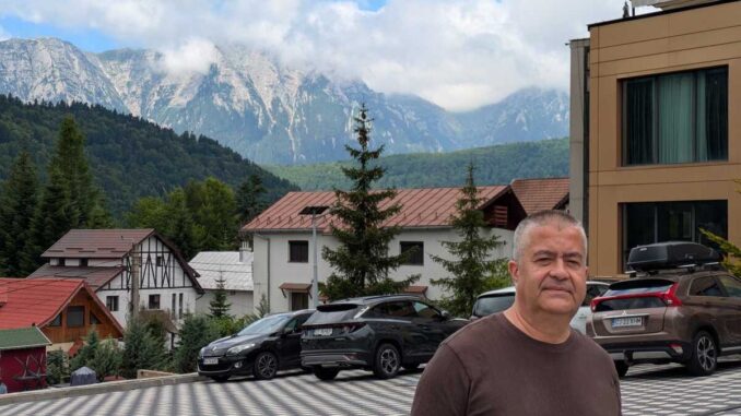 Romeo Almășan, manager Hotel Carpat Inn, Azuga. FOTO: Grig Bute, Ora de Turism