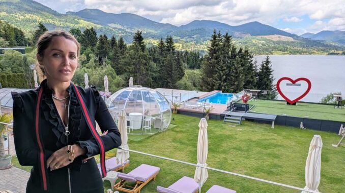 Ana Maria Ștefănuțiu, RoSer House resort, Colibița, jud. Bistrița-Năsăud. FOTO: Grig Bute, Ora de Turism