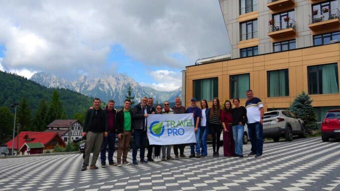 Echipa TRAVEL PRO, la Hotel Carpat Inn****, Azuga. FOTO: TRAVEL PRO