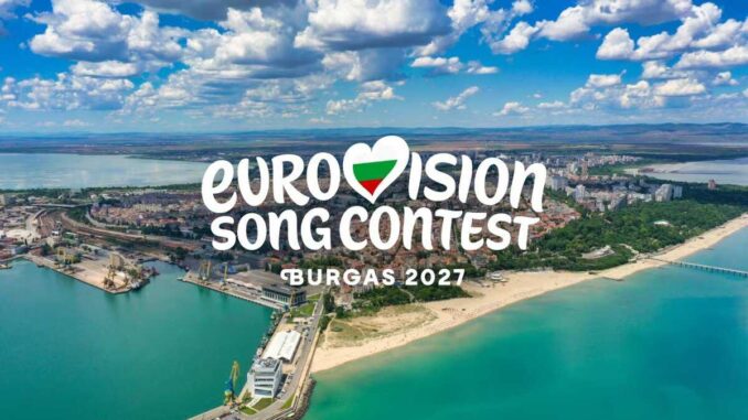 Afiș Eurovision Burgas 2027. FOTO: IRI Travel