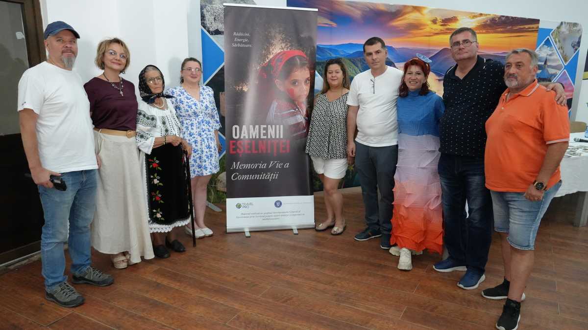 Proiectul Oamenii Eșelniței - Memoria Vie a Comunității. FOTO: Ovidiu Oprea, Asociația TRAVEL PRO