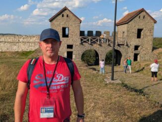 Daniel Stejeran, ghid și manager Asociația Zestrea Silvană, Sălaj. FOTO: Grig Bute, Ora de Turism